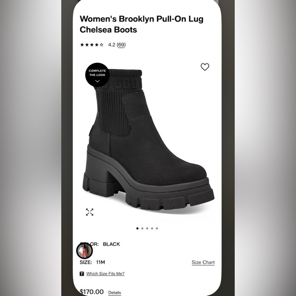 UGG Brooklyn Pull-On Chelsea Boots - Picture 1 of 5